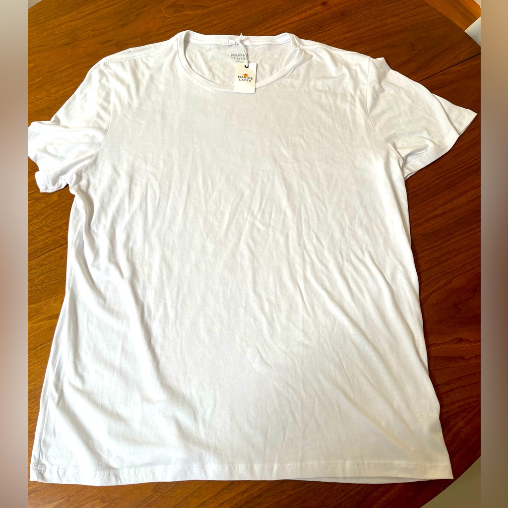 Brand New Marine Layer Signature Crewneck Shirt